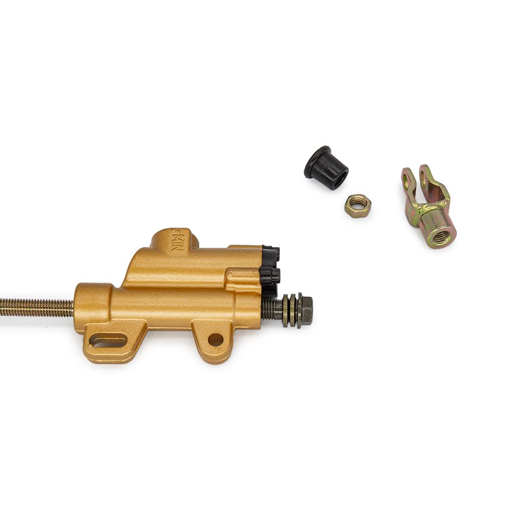 Hinterer hydraulischer Brems Hauptzylinder Pumpe Chinesisches Motorrad ATV Pit Dirt Bike CRF50 KLX 110 125 140 ccm