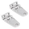 2pcs 316 Stainless Steel Marine Door Hinges Mirror Polishing Saltwater Corrosion Resistance with Integrated   for Yacht Boat Window Doors