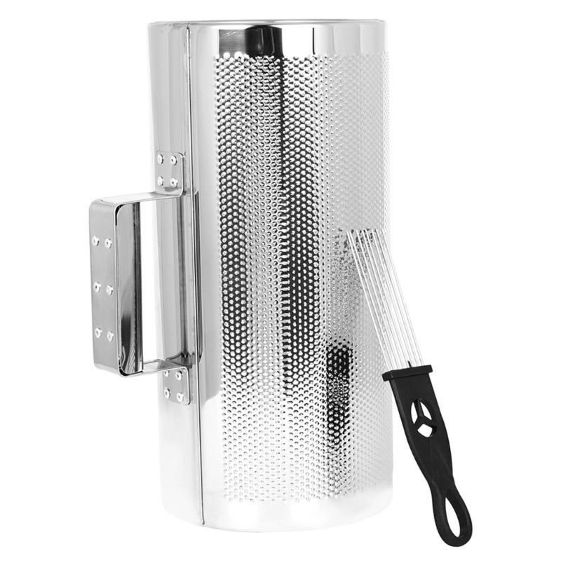 Guiro Instrument Metal Guiro Shaker with Scraper Latin Percussions Instrument Profession Band Accompaniment Sand Hammer