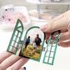 2Pcs Photo Frame Silicone Mold Window Picture Frame Mold for DIY Crafts Making