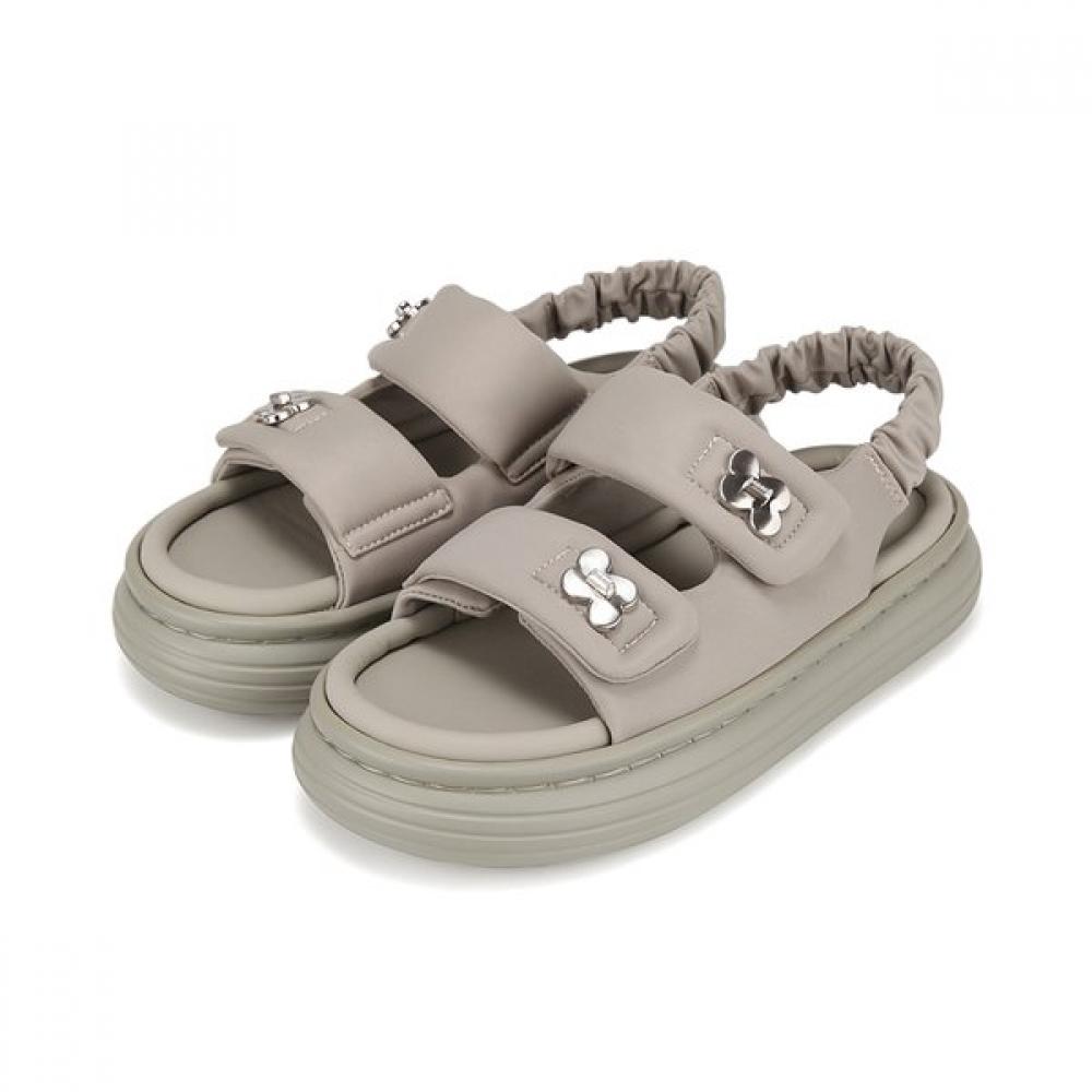 BARBARA Women Bumper Shape Mold Padding Cushion Sandals 3 Colors Bbj363