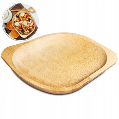 Wooden PLATE TRAY Tray Beech Platter
