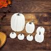 7 Pieces Faux Pumpkins Decorations Decor Crafts Artificial Ornaments for Seasonal Fireplace
