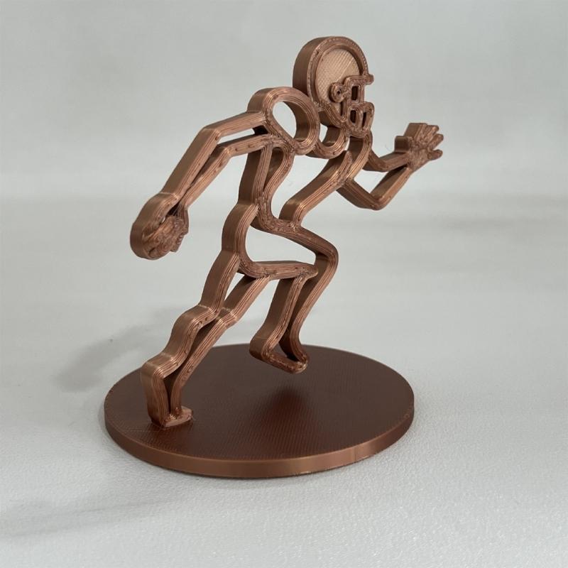 Footballer Figurines Sports Collectable Figurines Rugbys Player Sculptures Table Top Decorations Football Figures Gifts