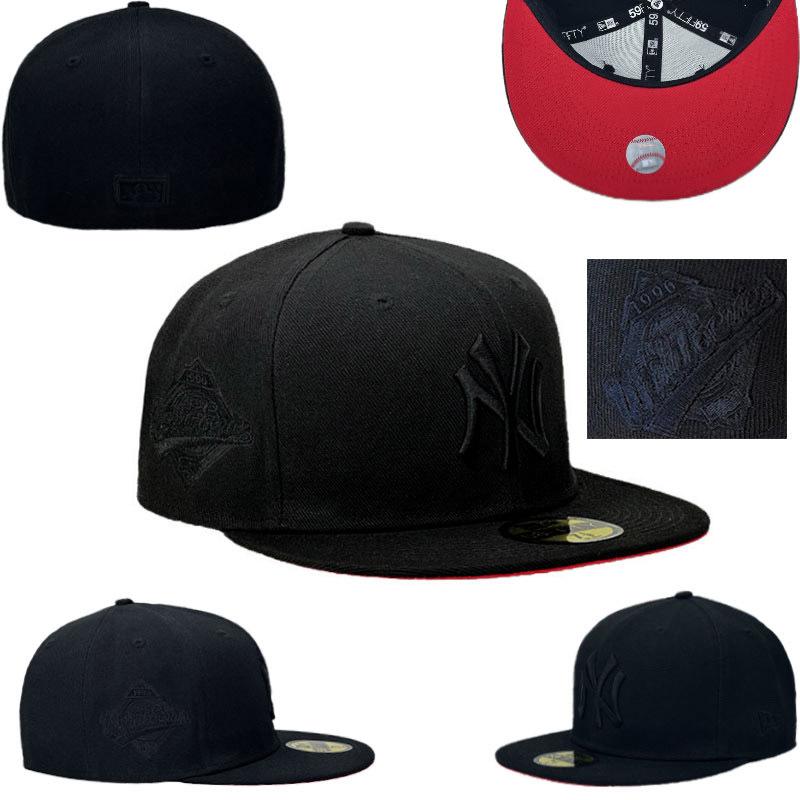 Baseball Fully Enclosed Baseball Cap, Non-Adjustable, Can Be Worn Upside Down, New Dense Embroidered American Hip-Hop Baseball League Size Cap