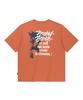 BROWNBREATH Crush Tag Ollie Tee - Orange