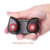 Aluminium Boat Fast Entry Cams Cleat With Leading Rings Bearing Rope Clamp Pilates Equipment Boat Cleats Kayak Marine
