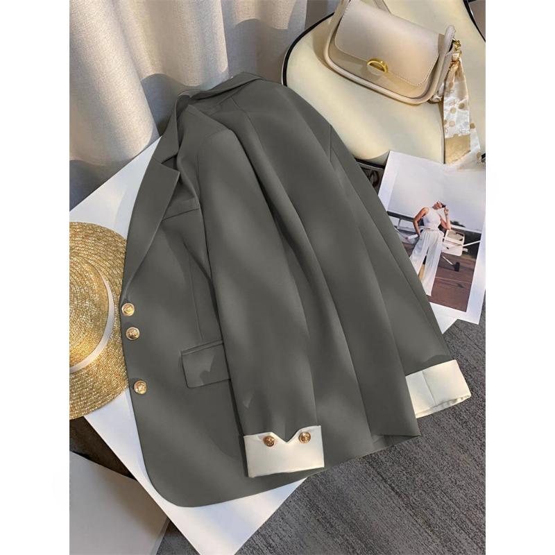 Women's Casual Suit Coat Spring New Design Sense Coat Korean Temperament Ladies Small Suit Multi-color Optional