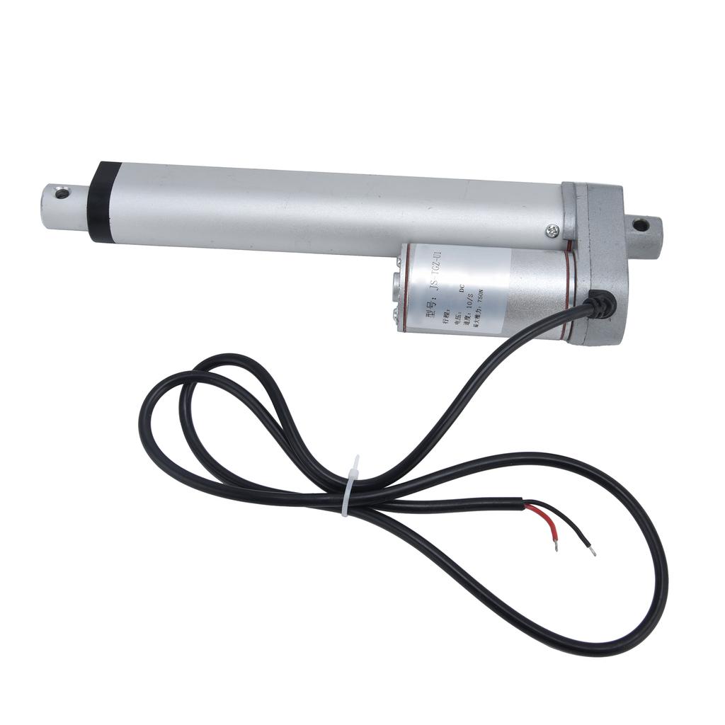 Motor Electric Putter Industrial Linear Actuator with Mounting Bracket Stroke 200mm JSTGZU1(DC12V )