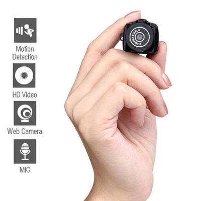 Minicámara Y2000, grabadora de audio y video portátil, ultra pequeña, deportiva, DV DVR, videocámara de vigilancia con protección de seguridad.