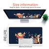 Christmas Winnie Pooh Friends Large Gaming Mouse Pad Nonslip Rubber Base Waterproof Desk Mat For Office Pc Laptop