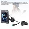 Cycling Display Meter LCD Control Panel NFC Induction  Design Easy Installation with 2 Cards for Bicycles and Scooters