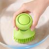 Storage Base Pot Dish Brush With Soap Dispenser Kitchen Cleaning Brush  Washing Utensils
