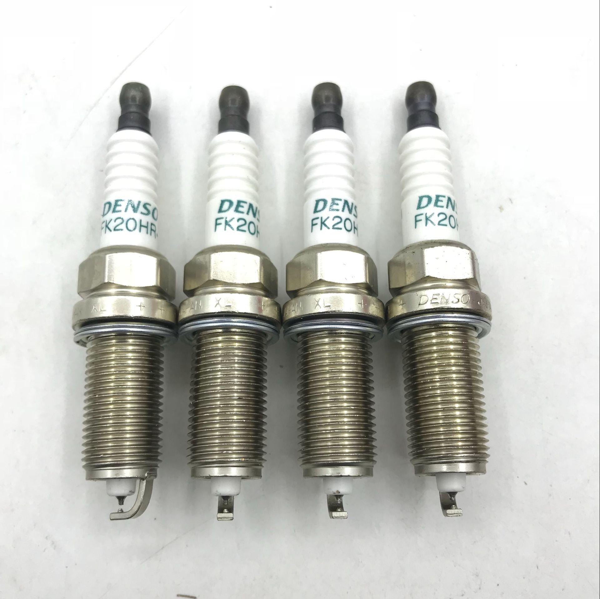 

4 шт./лот 90919-01287 FK20HR-A8 двойная иридиевая свеча зажигания, автозапчасти 4PCS