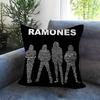 Personalized Picture Text Home Decorative Pillows Household Gifts 45X45Cm Rock Band R-Ramones Anime