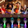 10/50pcs Halloween LED Finger Projector Lights Glow in Dark Light Up Finger Projector Lights Halloween Party Favors Goodie Bag