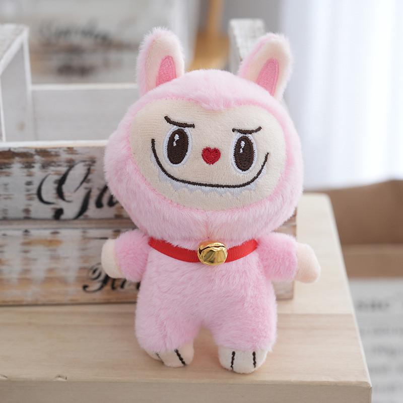 Snuggly Rabbit Kawaii Plush Keychain Doll With Soft Materials And Lovely Variants Color