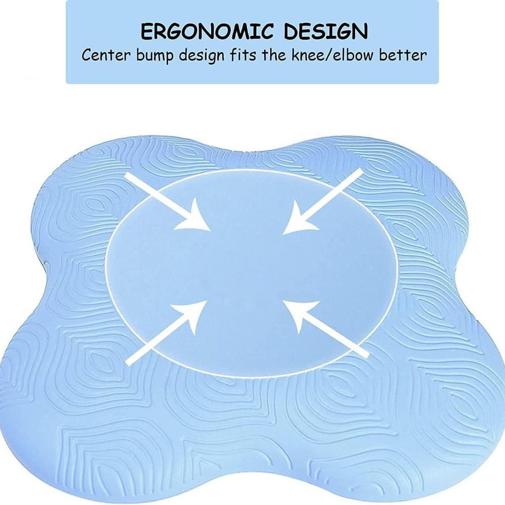 2pcs/set Foam Yoga Knee Cushion Pads Thickened Exercise Pads New Sports Kneeling Pad  Pilates Plank