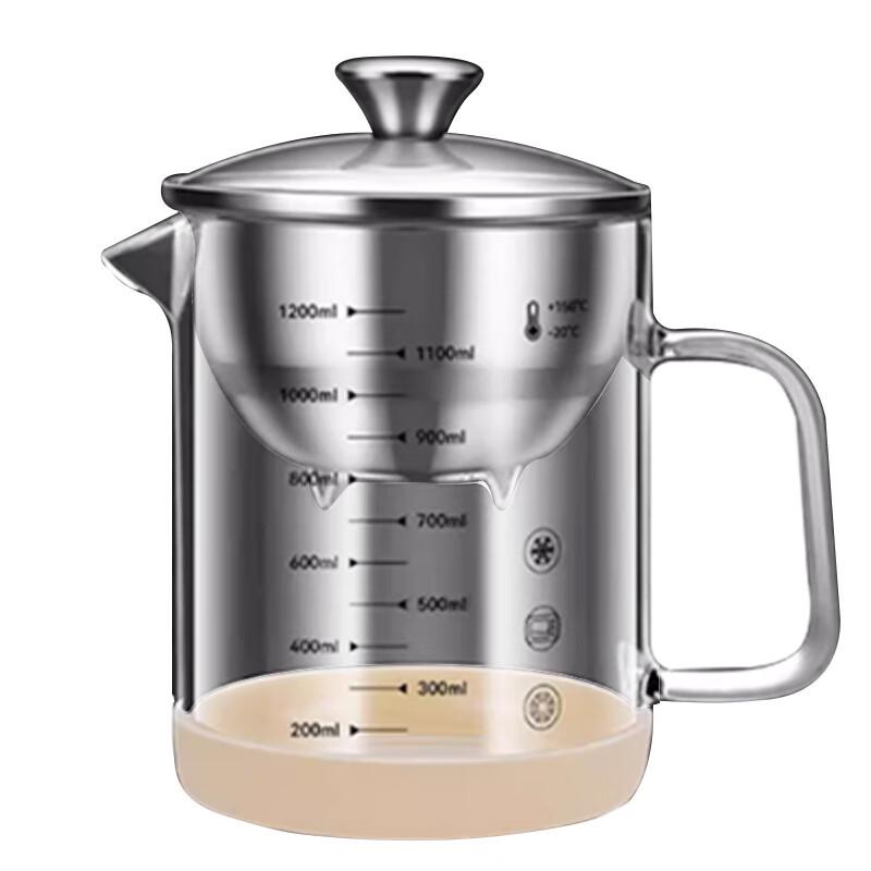 Borosilicate Glass Oil Separator Pot