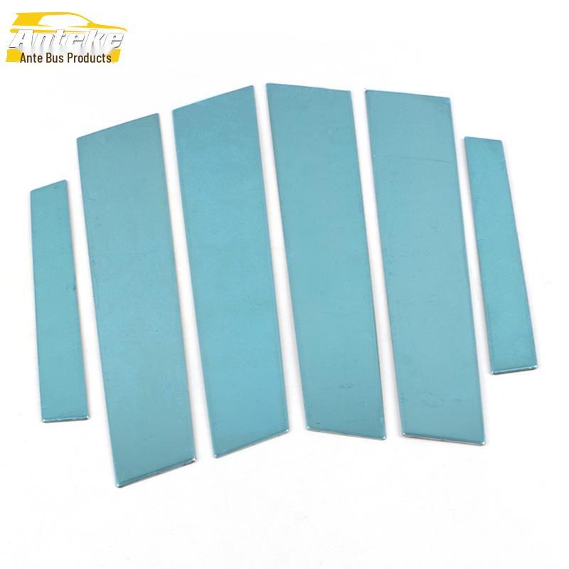 S60L Stainless Steel Window Trim Anti-Scratch Scuff Bright Strip Accessory