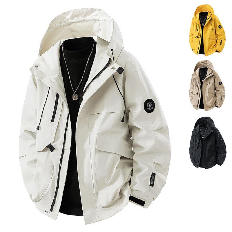 Herren Damen Wanderjacken Wasserdicht Neu Winddicht Windbreaker Camping Klettern Trekking Outdoorjacke Unisex