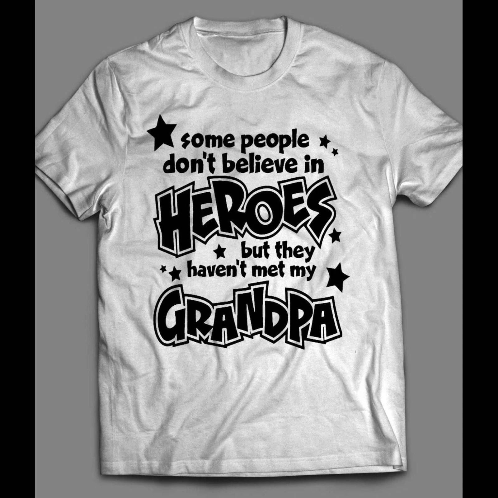 

FATHER’S DAY HERO GRANDPA MEN’S SHIRT Unisex Tee XL
