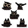 3-10pcs/set Cute Animal Enamel Pins Pet Dogs Raccoon Red Eared Rabbit Panda Brooches Lapel Badge Funny Jewelry Gifts for Friends