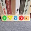 Kid Montessori Educational Multiple Geometric Shape Color Sorter Puzzle Wooden Board Puzzle Game Toys for Children Baby Gifts