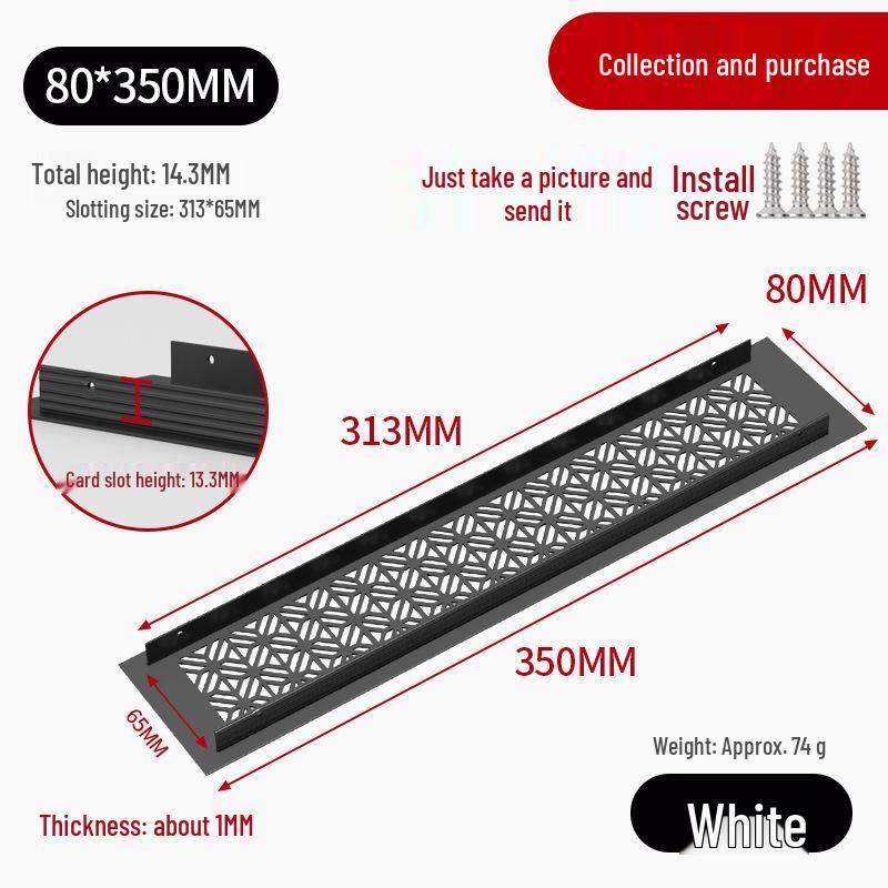 Küchenlüftungsgitterabdeckung aus Aluminium