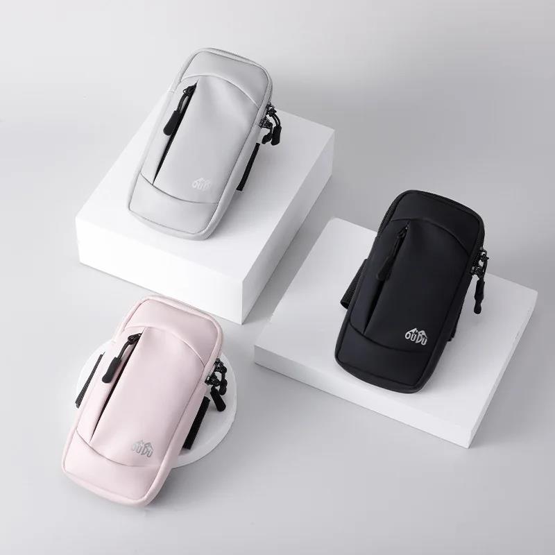 Sports Phone Armband for Iphone Outdoor Running Phone Arm Bag for Huawei 6.8 Inch Phone Unisex Wrist Bag Waterproof 6