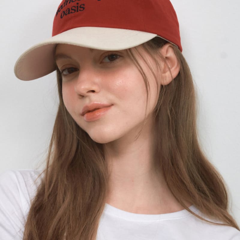 WEDNESDAYOASIS FOR WOMEN Signature Pure Two-Tone Ball Cap_8COLOR(W25-ACC03)