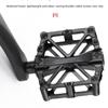 1 Pair Aluminum Zinc Zinc Alloy Bicycle Pedals Double Ball Cycling Treadle Platform  Road Cycling Accessories