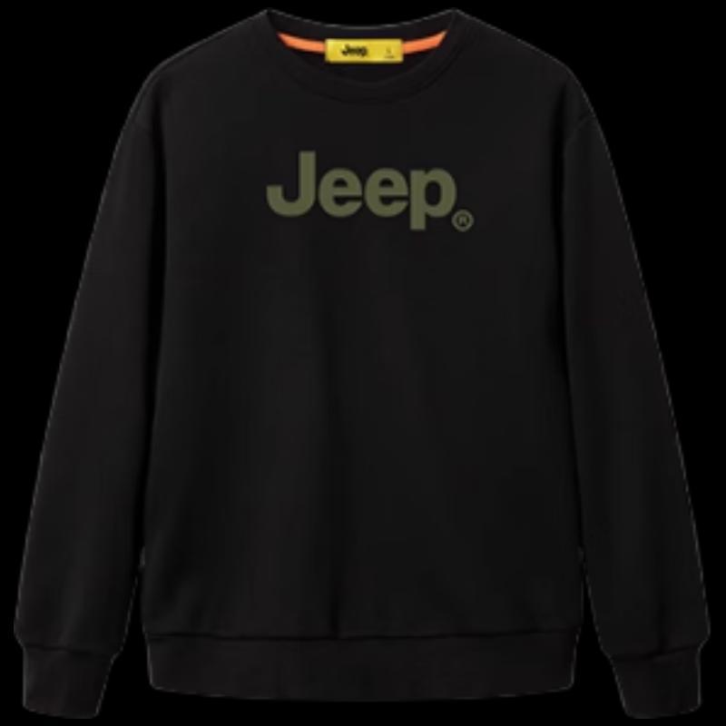 JEEP Men s Loose Fit Crewneck Sweatshirt XL