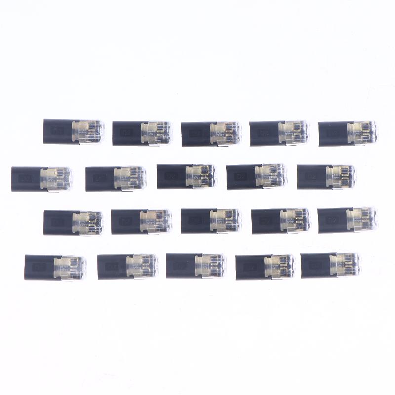 5/10/20 Stück Elektrischer Stecker 2-polig Stecker Auto Kabel Automobil Elektrischer Stecker Klemmenleiste Anschluss