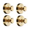 2/4Pcs Reusable Wall Mount Stainless Steel Suction Cup Hooks Waterproof Hangers for Home Office Bathroom