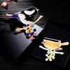 Multicolor Bird Brooch Pins Enamel Ainmal Badges New Year Jewelry Gift