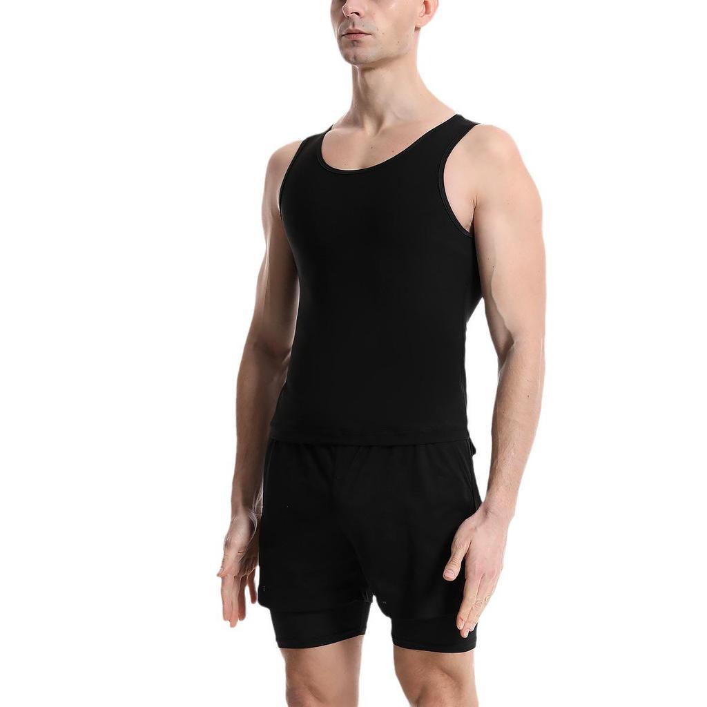 Men's Sweat-inducing Sauna Waist Cincher Vest, Slimming Sport Body Shaper for Fitness.