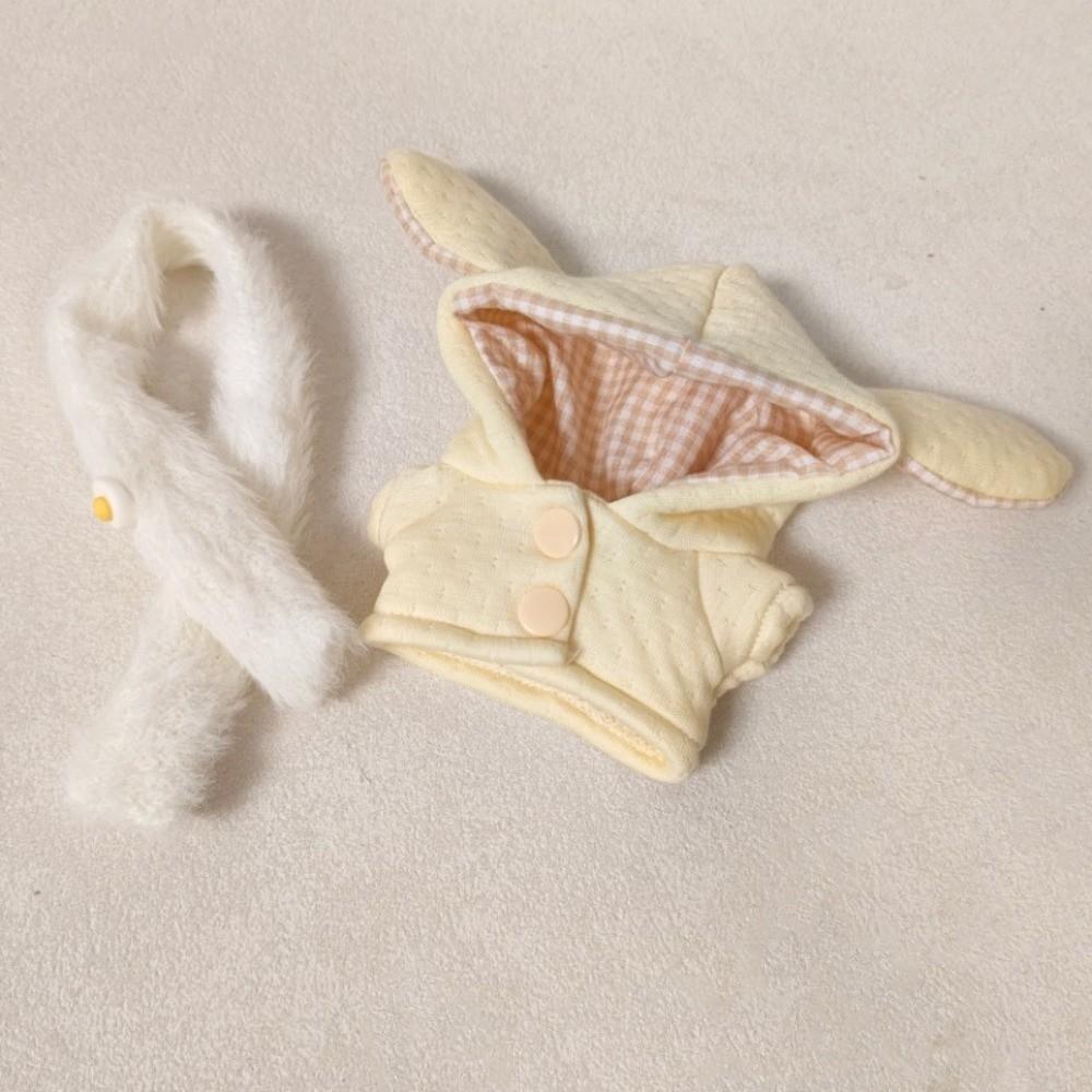 Scarf 10cm Cotton Doll Clothes Long Ear Doll Dress Up Set Doll Clothes Outfit Doll Accessories