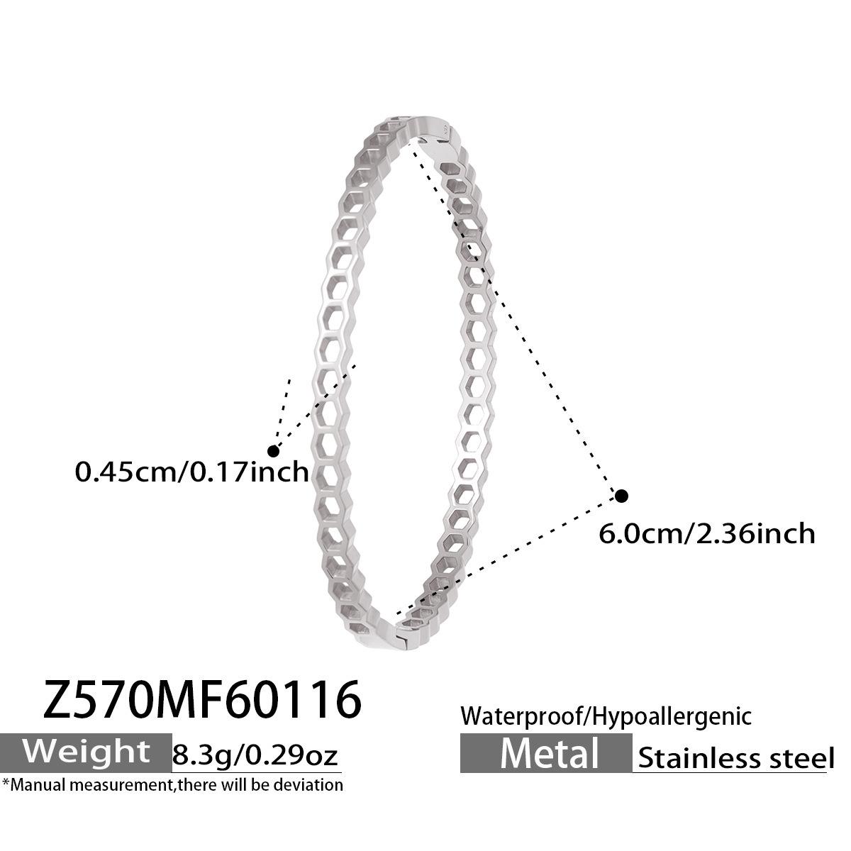 Геометрическое Сердце Браслет-Комплект с Стразами и Цирконием в Шикарных Европейско-Американских Стилях