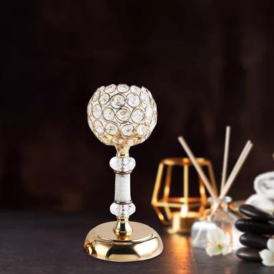 Elegant Candle Holder Candlestick Crafts Figurine Stand Taper Candles for Anniversary Wedding
