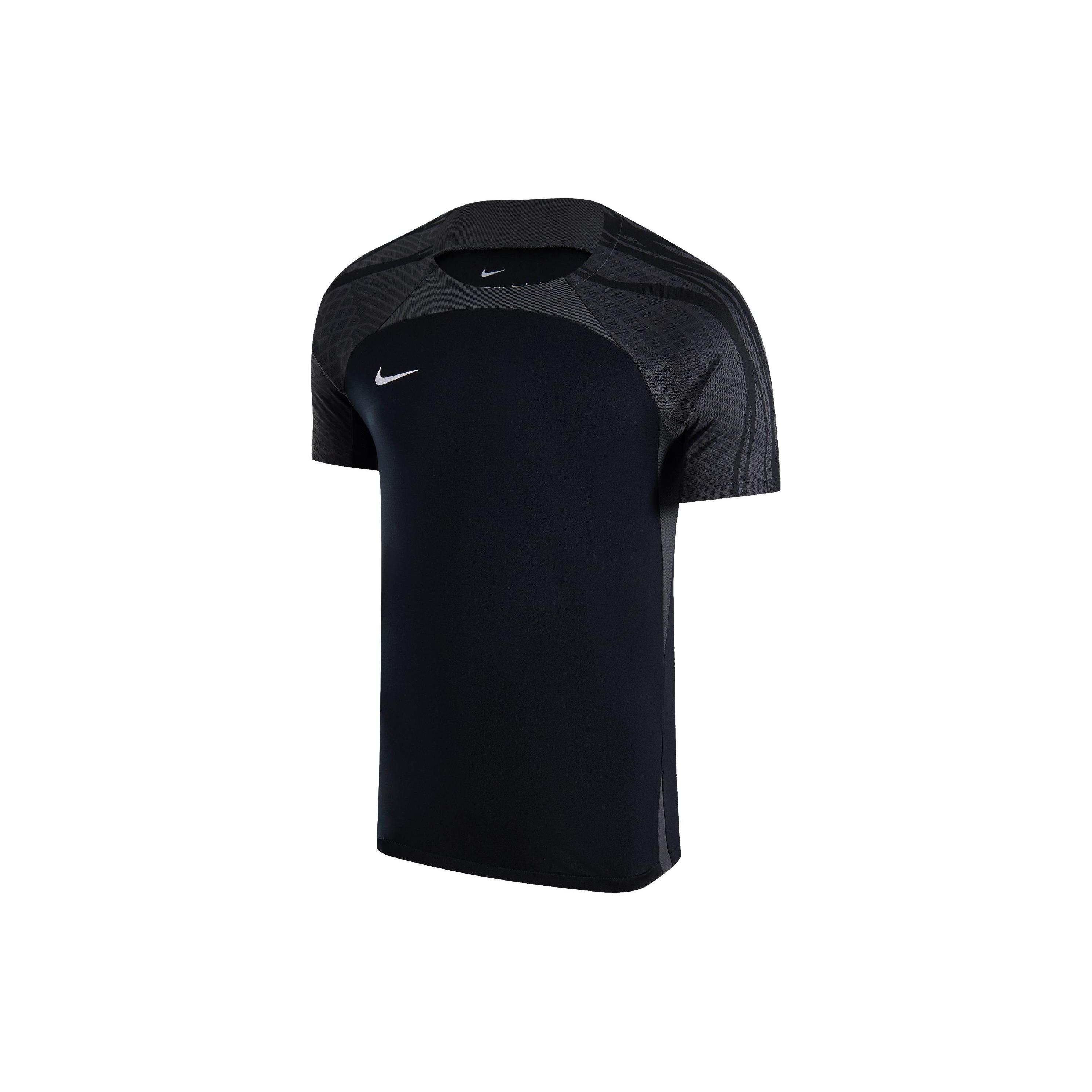 

New Nike DRI FIT Soccer Jersey Men s Black/Coal Black/White HF0525-010 M
