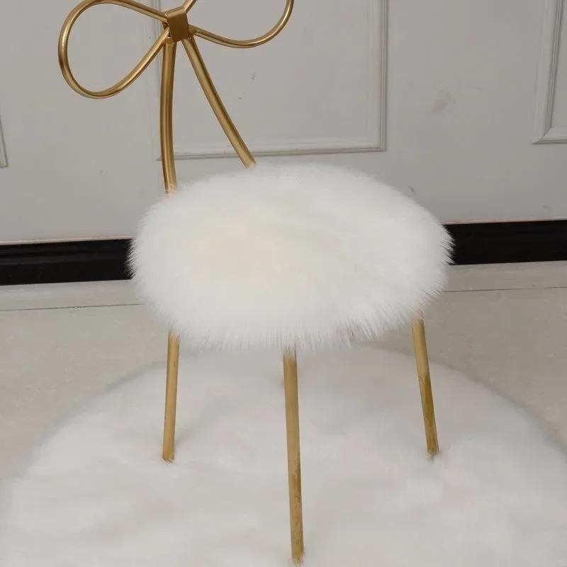 Artificial Sheepskin Rug Bedroom Mat Wool Warm Hairy Carpet Chair Cover Home Docoration Seat Fur Pad Carpets for Living Room
