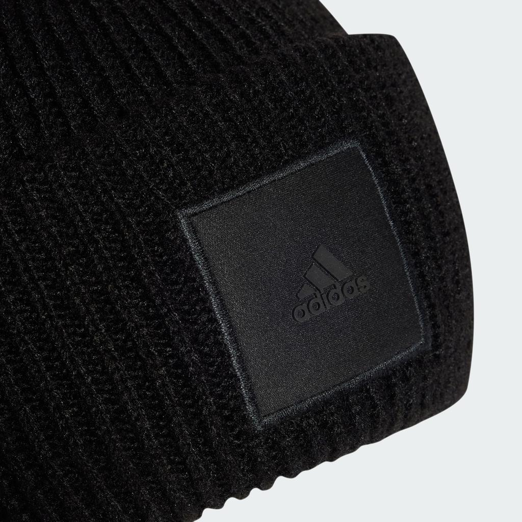 Adidas JRZ71 WID CUFF Knit Beanie Black Sizes Men's Hat, (IY5255), 54-57cm