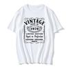 Father's Day Gift 1966 1967 1968 1969 1970 Novelty All Original Birthday Gift T-Shirt Big Size Clothes Novelty Print T Tshirt