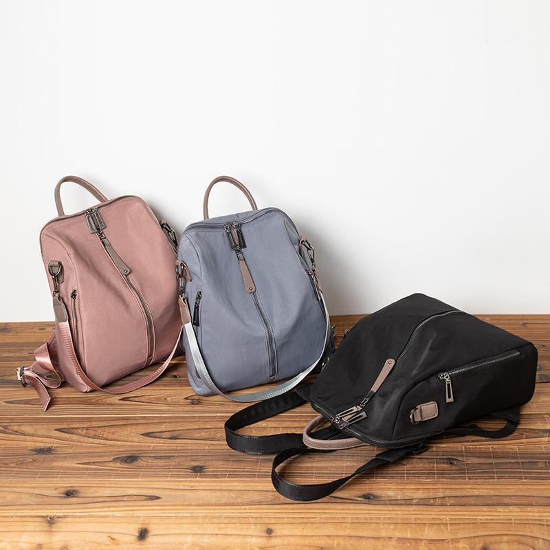 Rucksack aus Oxford-Gewebe für Damen Neu Großes Fassungsvermögen Modisch und leicht zu kombinieren Doppelter Verwendungszweck Reise Shopping Trendiger kleiner Rucksack