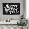 VIKAMA Pierce The Veil Band Tapestry Black and White Hardcore Rock American Punk Living Room Decoration Home Decoration
