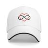Heart with Möbius Strip Sun Baseball Cap The Everlasting Love Summer Fashion Trucker Hat For Unisex Women Outdoor Sport Caps