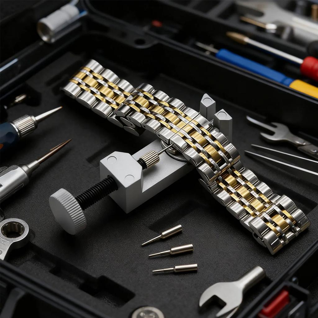 Adjustable Watch Tool Suitable for Apple Samsung Watch Adjustable Disassembly Kit Metal Strap Bracelet Connection Repair Tool