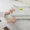 Cold Sofa Cushion, Summer Mat Cushion  New Light Luxury High-End One-Piece Straight Drape