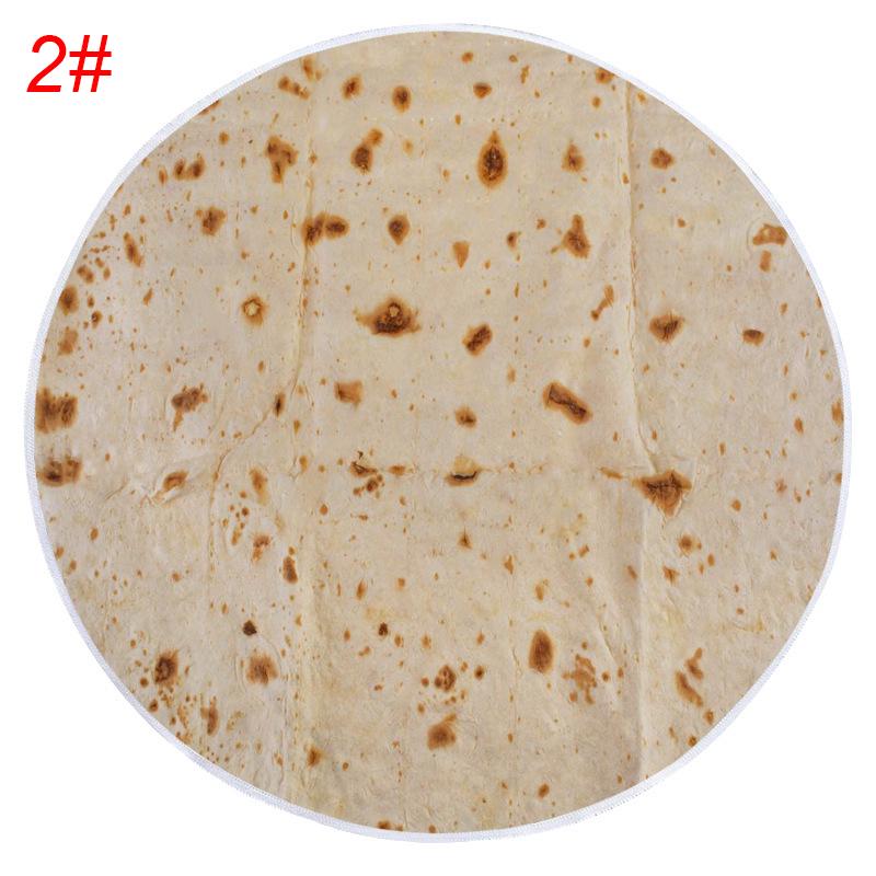 ORIGINAL Burrito Blanket Throw Tortilla Texture Soft Blanket High Quality
